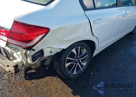 2013 Honda Civic Ex from USA, damaged, VIN 19XFB2F84DE294500